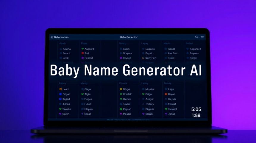 baby name generator AI