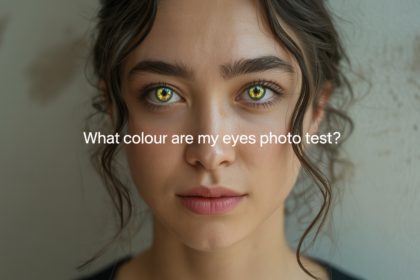 what colour are my eyes photo test