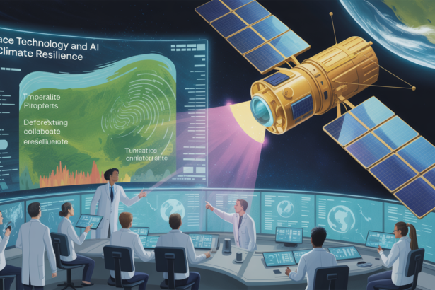 Space Technology and AI in Climate Resilience