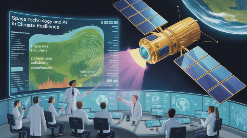 Space Technology and AI in Climate Resilience