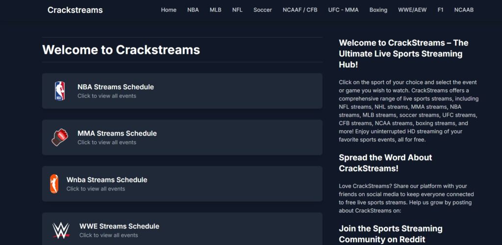 CrackStreams